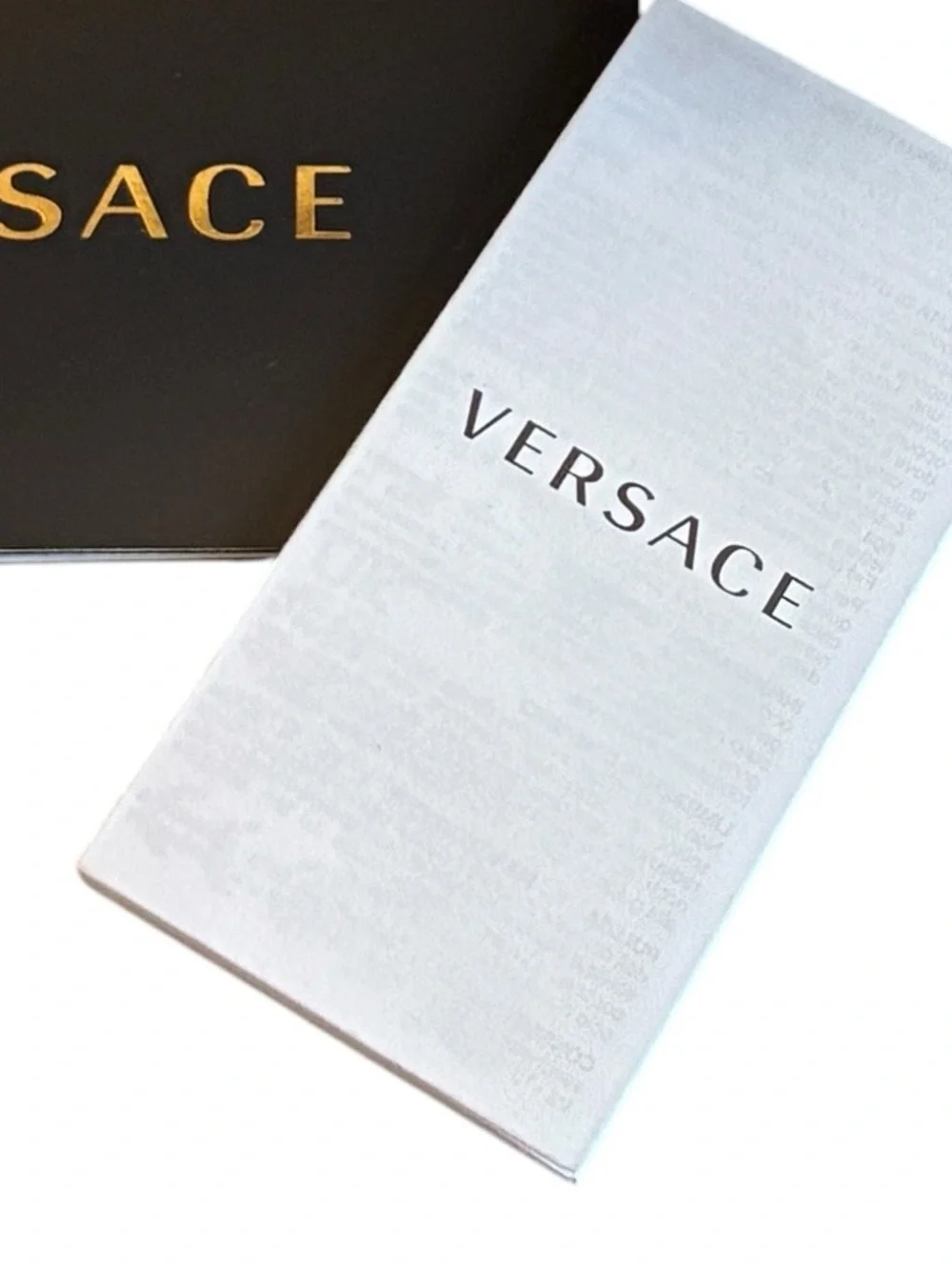 Versace VE4396 Havana Brown Gradient Oversized Square Sunglasses NWT
